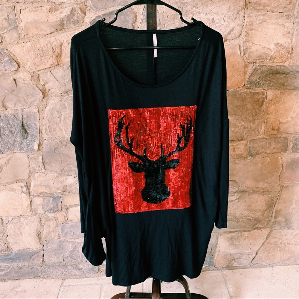 Black tshirt dress!